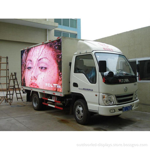 Outdoor P12 Mobile Truck Mounted Led Screen Rental For Video